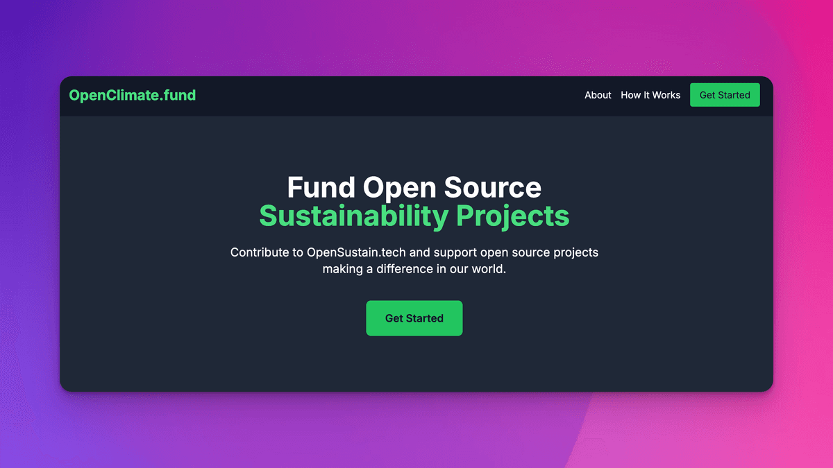 OpenClimate.fund