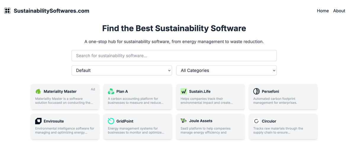 SustainabilitySoftwares.com